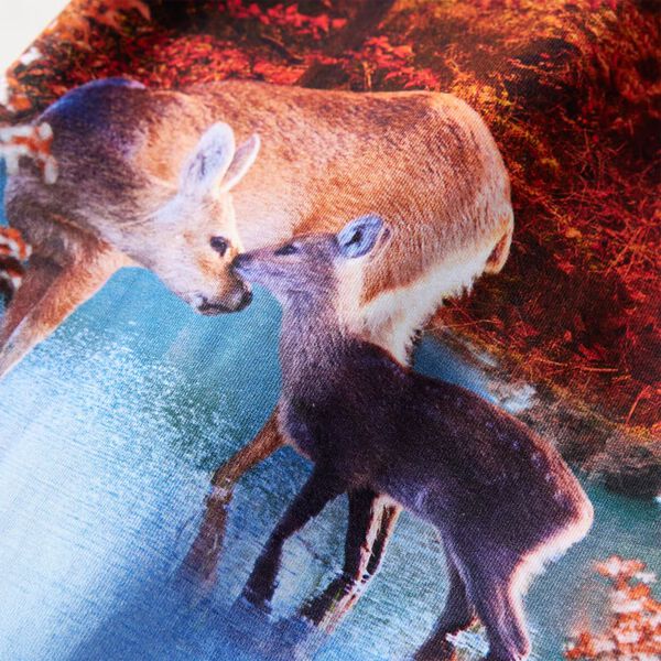 Dječja haljina s dugim rukavima ružičasta 92