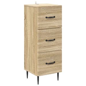 vidaXL Ormar s ladicama Hrast sonoma 33 x 34,5 x 89,5 cm