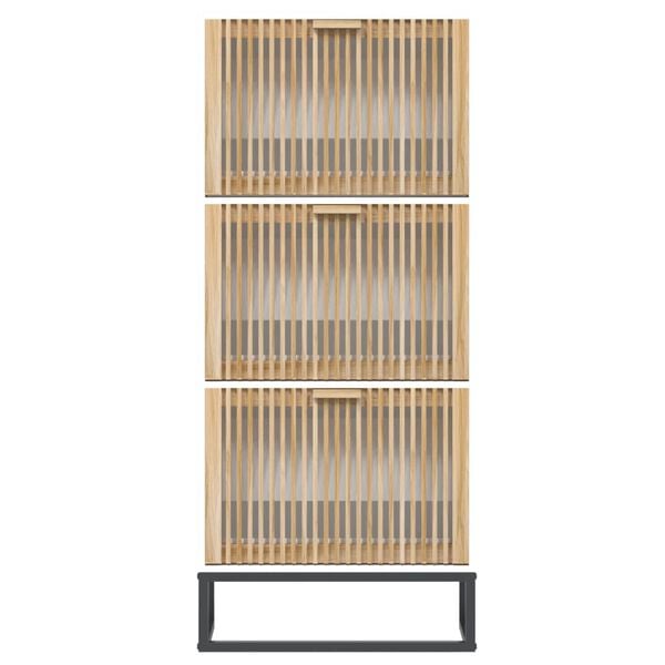 vidaXL Ormarić za cipele bijeli 52 x 25 x 120 cm od konstruiranog drva