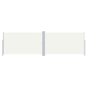 vidaXL Uvlačiva bočna tenda krem 180 x 600 cm