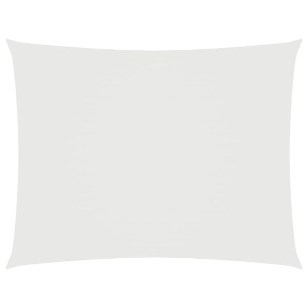 vidaXL Jedro protiv sunca od tkanine pravokutno 2,5 x 3,5 m bijelo