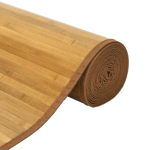 vidaXL Tepih pravokutni prirodni 60 x 1000 cm od bambusa