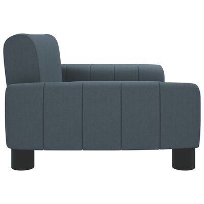 vidaXL Dječja fotelja tamnosiva 70 x 45 x 30 cm od tkanine