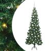 vidaXL Korner Umjetno Božićno Drvo Zelena 180 cm PVC i metal