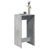 vidaXL Barski stol boja betona 51 x 50 x 103,5 cm konstruirano drvo