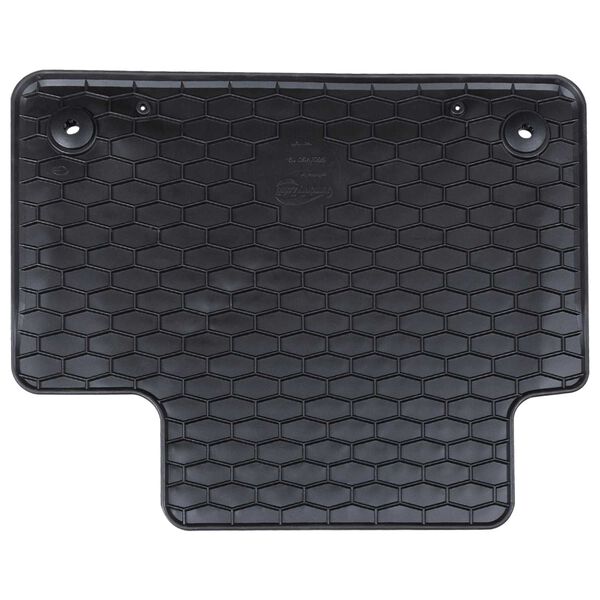 vidaXL Auto tepih 4 pcs Crna prikladno za Volvo S60 / V60 2019- 4D Aft