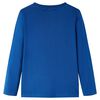 Dječja majica dugih rukava tamnoplava 140