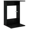 vidaXL Bocni stol Crni hrast 40 x 38 x 62,5 cm Konstruirano drvo