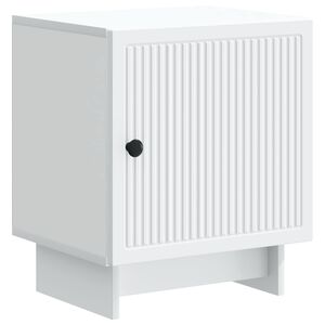 vidaXL Noćni ormar Bijela 43 x 34,5 x 50 cm Konstruirano drvo