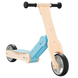 vidaXL Dječji romobil 2-u-1 svjetloplavi