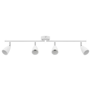 vidaXL Stropni reflektor Bijelo 70 x 12,5 x 10,5 cm Metal
