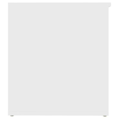 vidaXL Škrinja za pohranu bijela 84 x 42 x 46 cm od konstruiranog drva