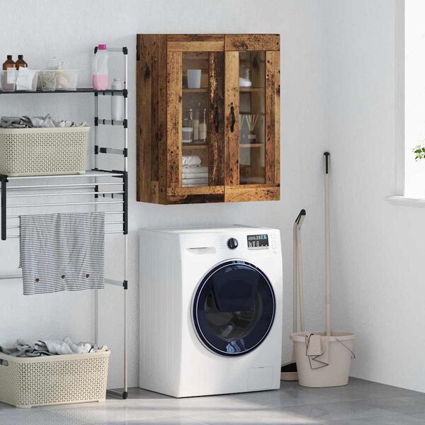 vidaXL Zidni ormarić Staro drvo 69,5 x 34 x 90 cm