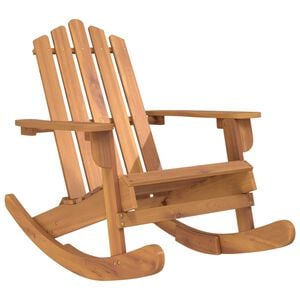 vidaXL Stolica za ljuljanje Adirondack od masivnog bagremovog drva