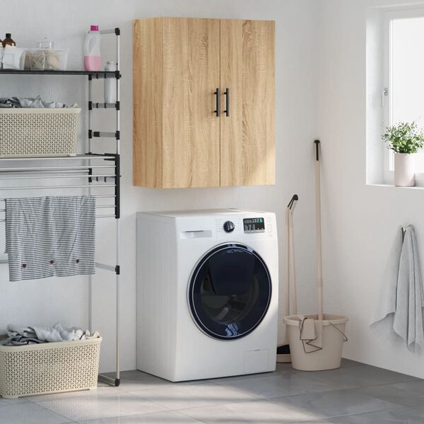 vidaXL Zidni ormarić boja hrasta sonome 69,5 x 34 x 90 cm