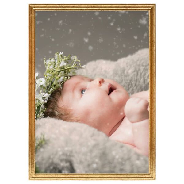 vidaXL Okviri za fotografije 5 kom za stol zlatni 15 x 21 cm MDF