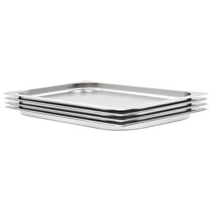 vidaXL Posude Gastronorm 4 kom GN 1/1 20 mm od nehrđajućeg čelika