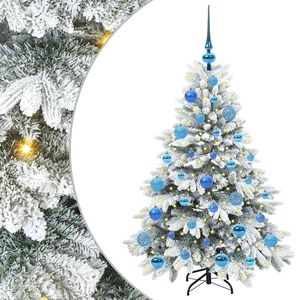 vidaXL Umjetno božićno drvce s stalakom Bijelo 120 cm PE i PVC