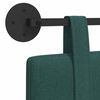 vidaXL Držeće uzglavlje Zidne Tamnozelena 210 x 55 x 5 cm tkanina