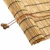 vidaXL Rolo zavjesa Prirodna 60 x 160 cm Trska