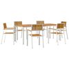 vidaXL Vanjski set za objedovanje 7 kom. 200 x 90 x 75 cm