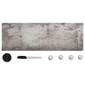 vidaXL Zidna magnetna ploča od stakla 60 x 20 cm