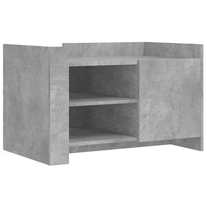 vidaXL Stolić za kavu siva boja betona 80x50x50 cm konstruirano drvo