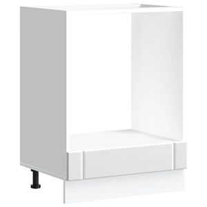 vidaXL Ormarić za pećnicu Lucca bijeli konstruirano drvo