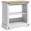 vidaXL Stalak za akvarij CORONA Bijela i smeđa 60,5 x 30 x 60 cm