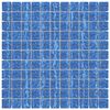 vidaXL Mosaic keramika 11 pcs Plava 50 x 50 cm Stakl