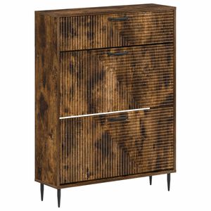 vidaXL Ormar za cipele HAARLEM 78 x 24 x 103 cm Konstruirano drvo