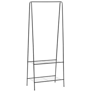 vidaXL Stalak za odjeću 59 x 35 x 150 cm crni