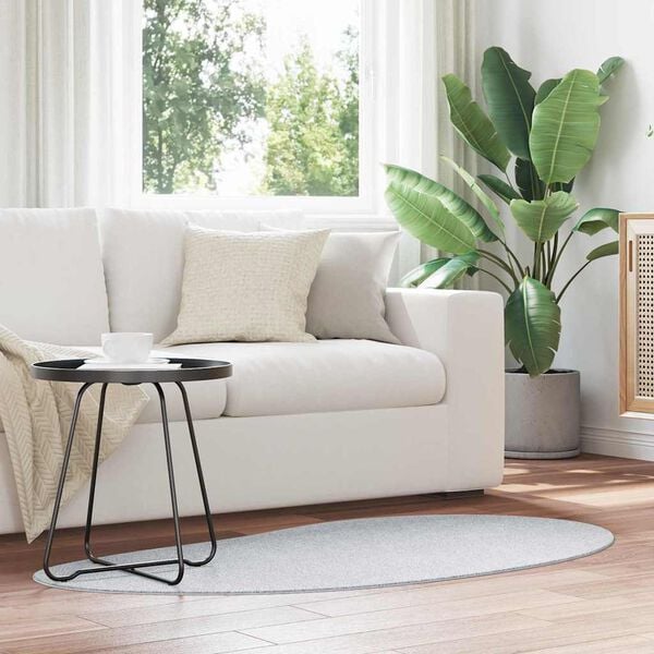 vidaXL Tepisi za područja HUARTE Siva 80 x 150 cm Poliester