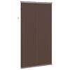 vidaXL Venecijanska roleta Tamno smeđa s uzorkom 213 x 110 cm PVC