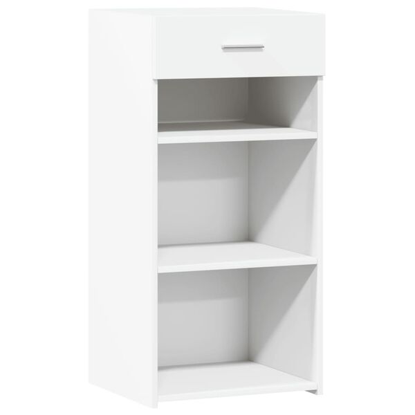 vidaXL Komoda bijela 45 x 42,5 x 93 cm od konstruiranog drva