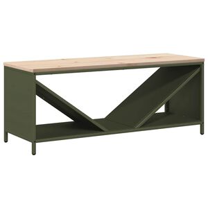 vidaXL Stalak za drva za ogrjev s drvenim vrhom 100,5x35,5x40 cm