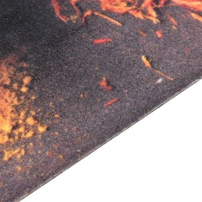 vidaXL Kuhinjski tepih s uzorkom žlica perivi 60 x 180 cm