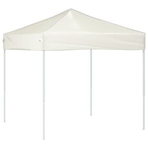 vidaXL Sklopivi &scaron;ator za zabave 2 x 2 m krem