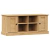 vidaXL Klupa za cipele VIGO 106 x 35 x 45 cm od masivne borovine