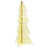 vidaXL Božićno drvce 100 LED lampica Topla bijela 120 cm PET