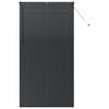 vidaXL Venecijanski zastore Crna 220 x 115 cm Aluminij