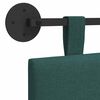 vidaXL Držeće uzglavlje Zidne Tamnozelena 210 x 55 x 5 cm tkanina