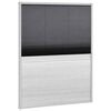 vidaXL Zaslon Protiv Insekata za Prozore Aluminijski 80x100 cm sa Sjenilom