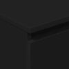 vidaXL Komoda crna 60 x 35 x 98,5 cm od konstruiranog drva