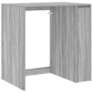 vidaXL Ormar za perilicu rublja s pohranom Siva Sonoma 87 x 60 x 89 cm