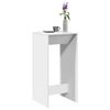 vidaXL Barski stol bijeli 51 x 50 x 103,5 cm od konstruiranog drva