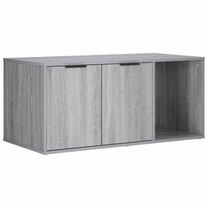 vidaXL Namje&scaron;taj za kavez za mačke Siva Sonoma 100 x 49 x 45 cm