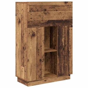 vidaXL Stol Staro drvo Konstruirano drvo 71.5 x 31.5 x 106.5 cm