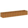 vidaXL Povi&scaron;ena vrtna gredica 479 x 100 x 69 cm od čelika COR-TEN