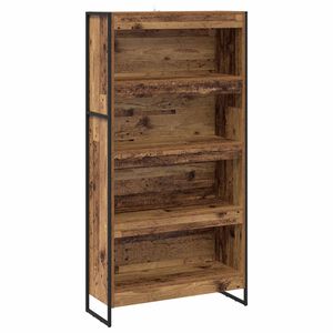 vidaXL Ormarić za knjige 80 x 30 x 155 cm Konstruirano drvo Staro drvo